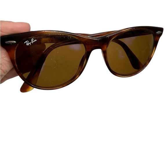 Ray-Ban RB 2185 wayfarer II Sunglasses 954/33 55 18 145 3N brown lens main image 7